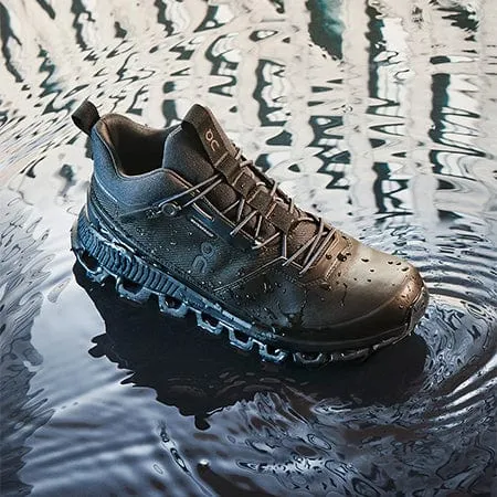 On Cloud Men's Cloud Hi Waterproof Hiking Books- All Black