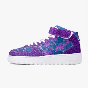 Plumeria Tesseract High-Top Sneakers