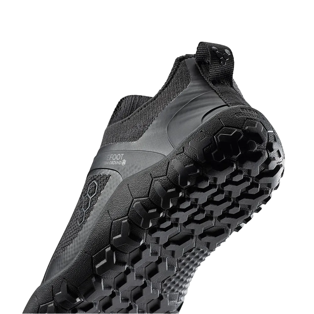 [PRE-ORDER] Vivobarefoot Primus Trail Knit FG Mens Obsidian (ETA. LATE MARCH)