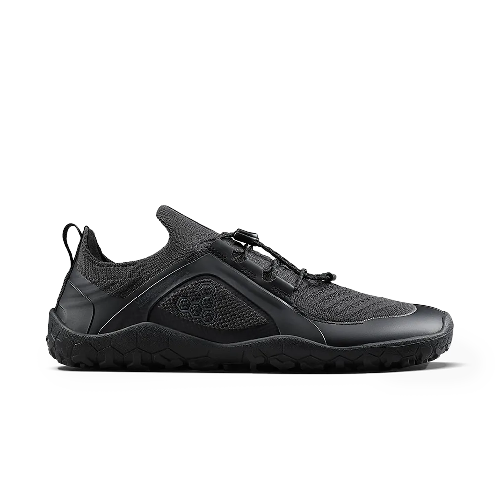 [PRE-ORDER] Vivobarefoot Primus Trail Knit FG Mens Obsidian (ETA. LATE MARCH)