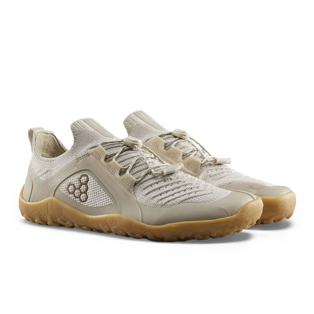 [PRE-ORDER] Vivobarefoot Primus Trail Knit FG Mens Peyote (ETA. LATE MARCH)