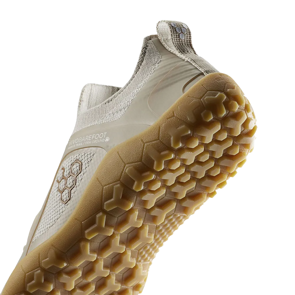 [PRE-ORDER] Vivobarefoot Primus Trail Knit FG Mens Peyote (ETA. LATE MARCH)