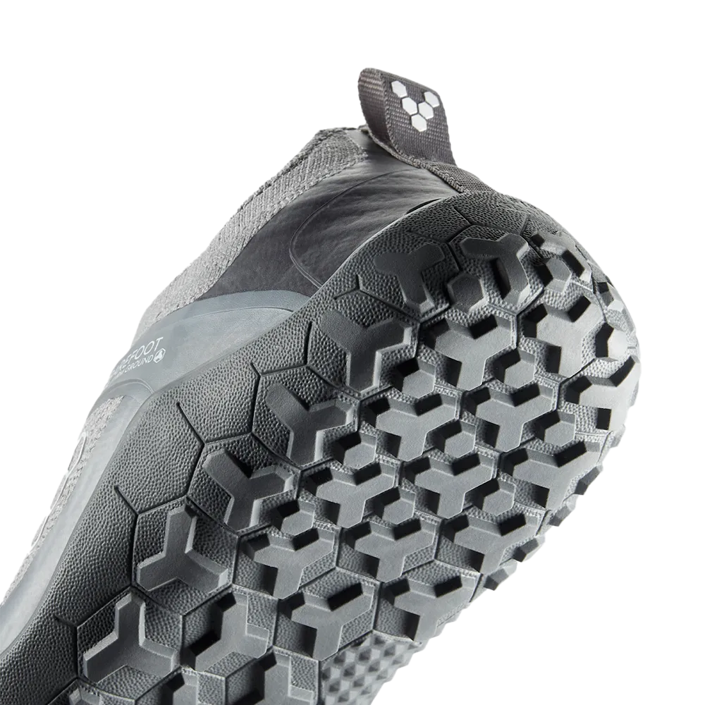 [PRE-ORDER] Vivobarefoot Primus Trail Knit FG Mens Ultimate Grey (ETA. LATE MARCH)