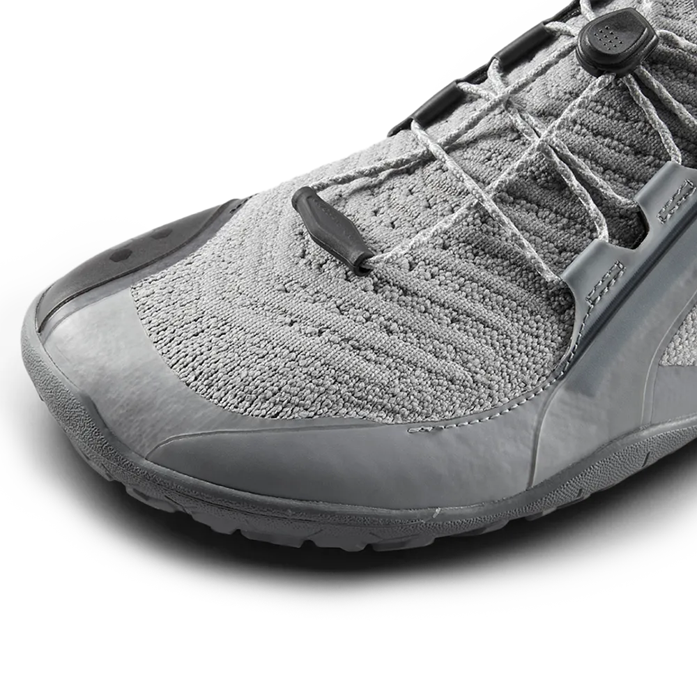 [PRE-ORDER] Vivobarefoot Primus Trail Knit FG Mens Ultimate Grey (ETA. LATE MARCH)
