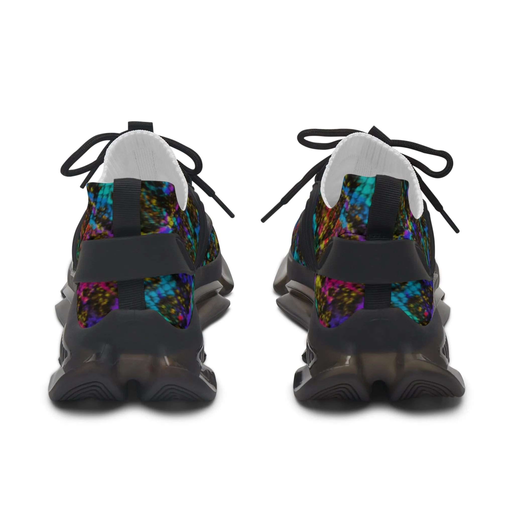 PTG Snakeskin Print Women's Mesh Sneakers