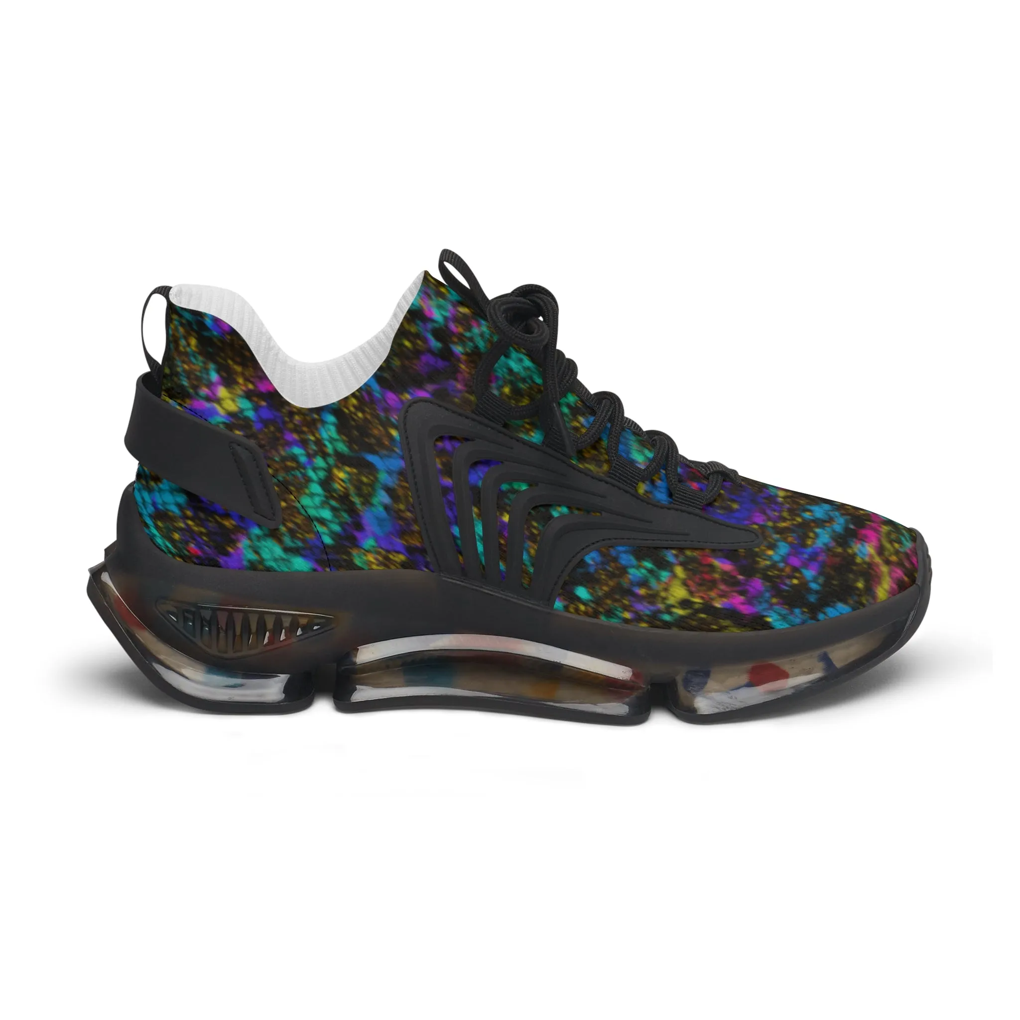 PTG Snakeskin Print Women's Mesh Sneakers