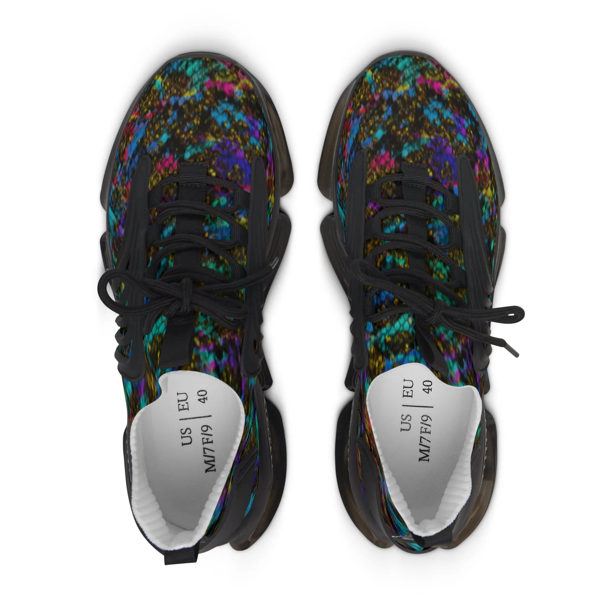 PTG Snakeskin Print Women's Mesh Sneakers