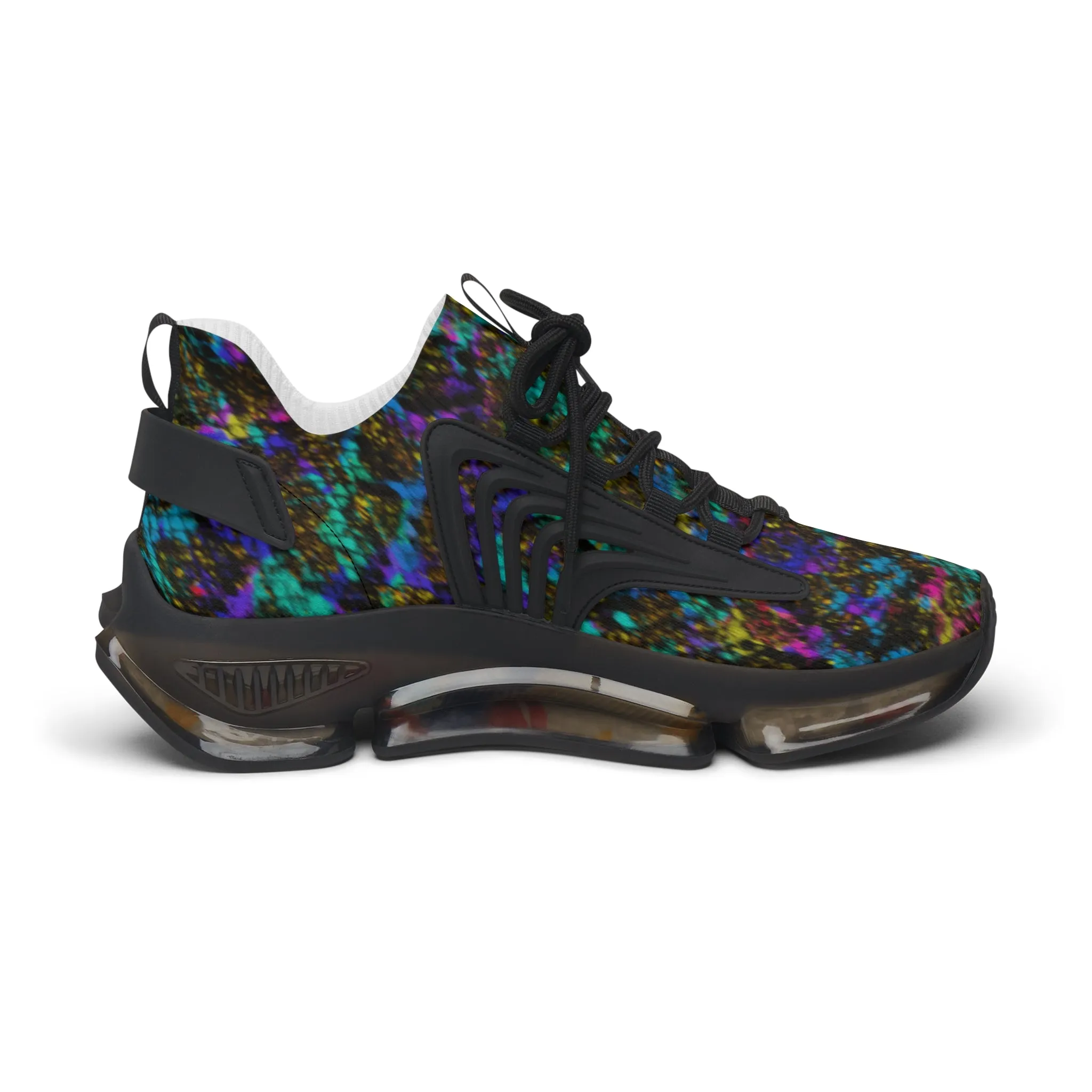 PTG Snakeskin Print Women's Mesh Sneakers