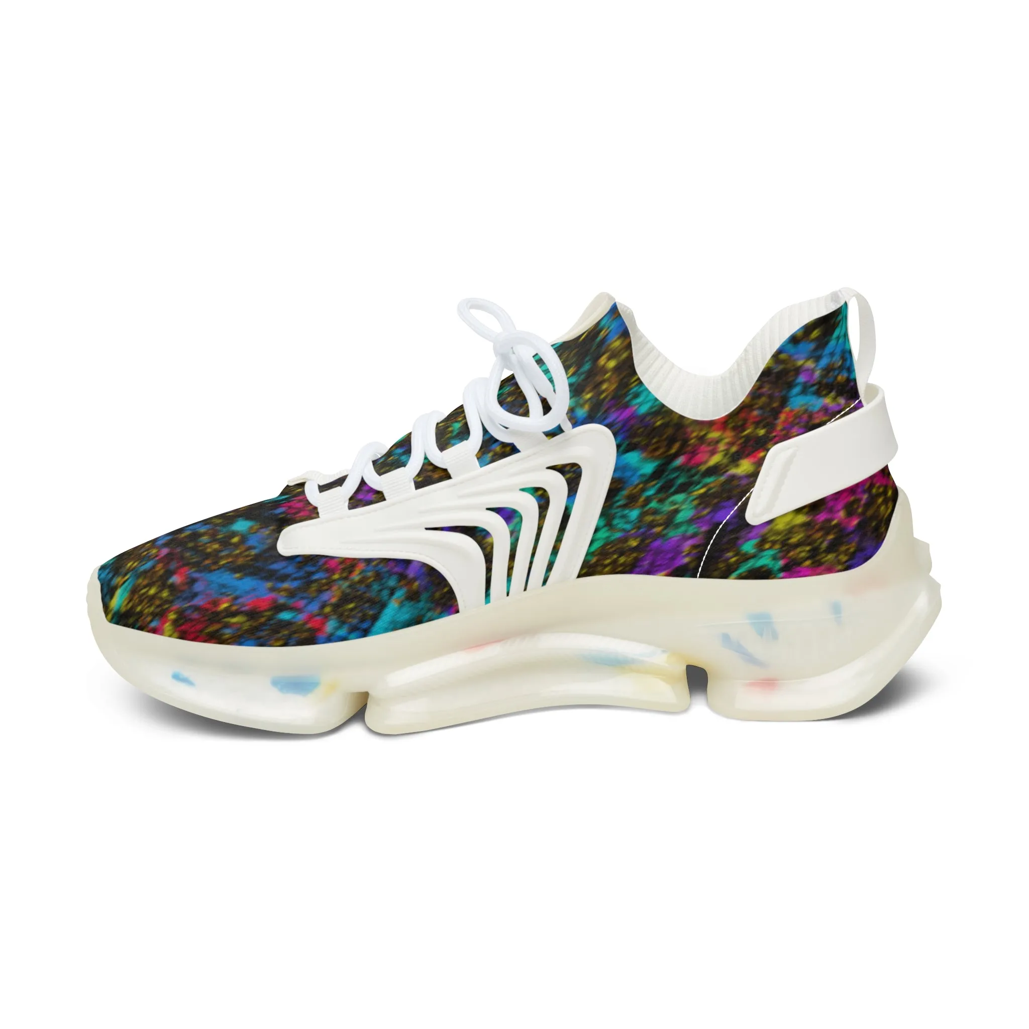 PTG Snakeskin Print Women's Mesh Sneakers