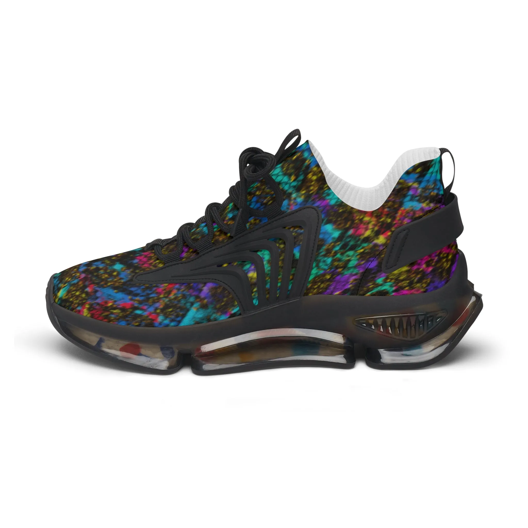 PTG Snakeskin Print Women's Mesh Sneakers