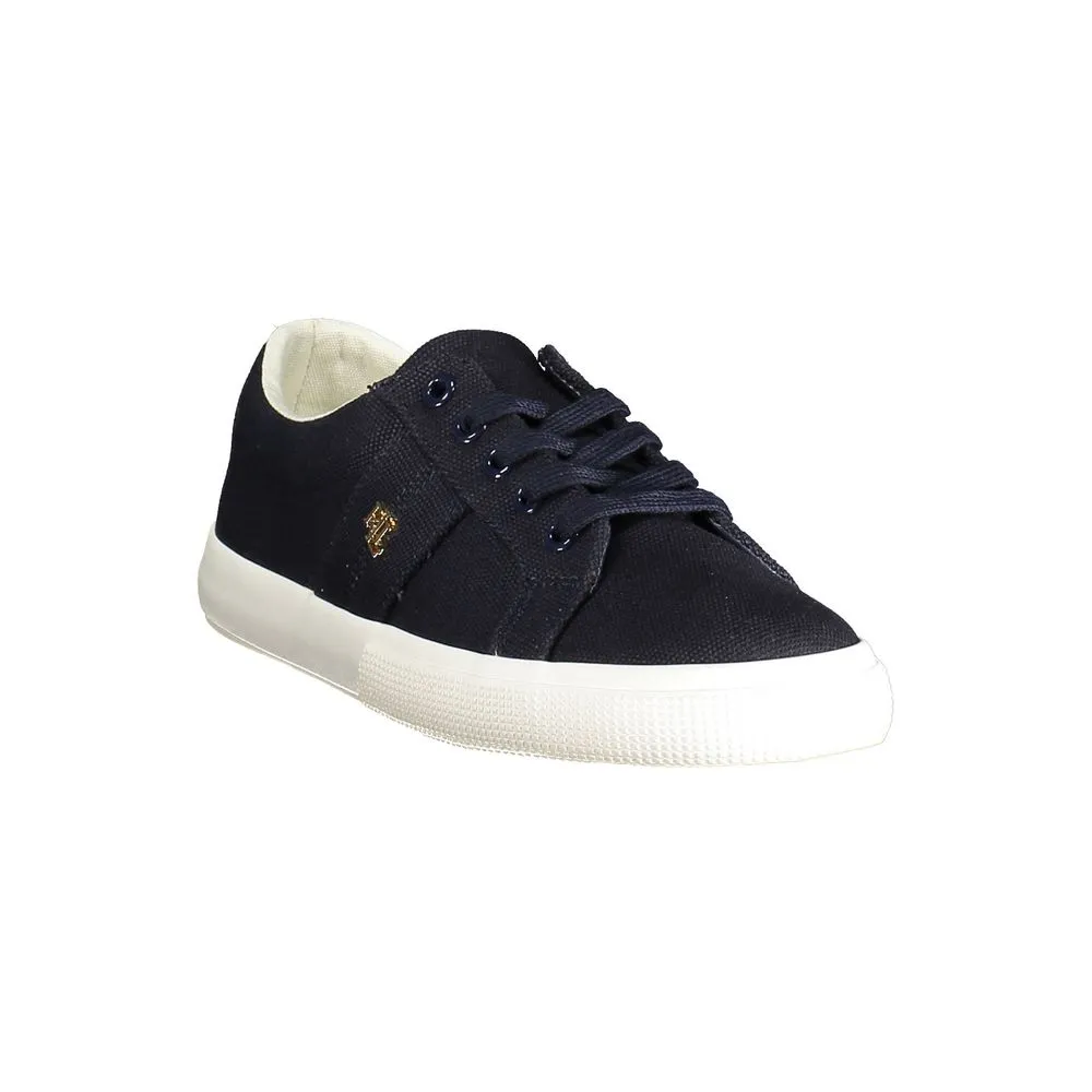 Ralph Lauren Blue Cotton Sneakers