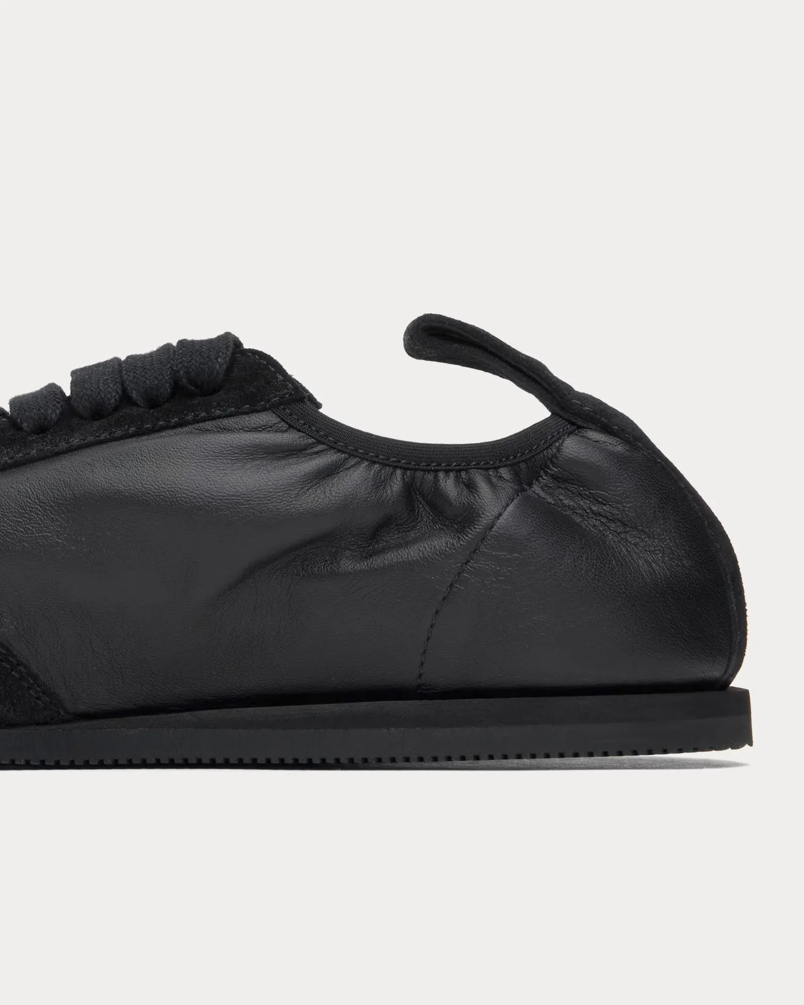 Sami Boxing Black Low Top Sneakers