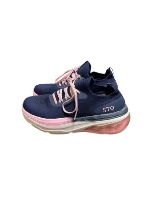 Shoes Athletic By Clothes Mentor In Navy, Size: 8