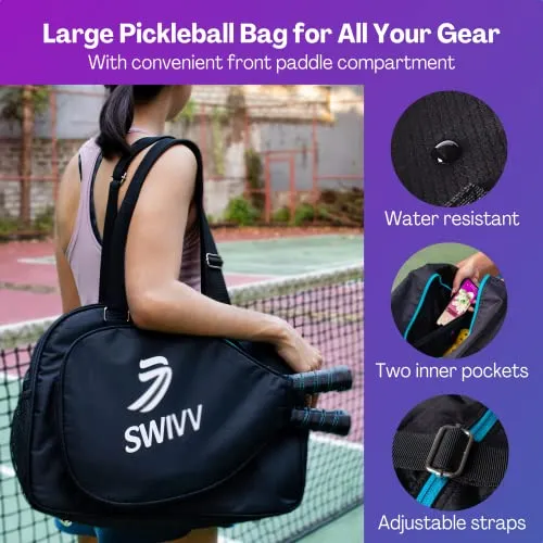 SWIVV Pickleball Paddle Set of 4 (Burst)
