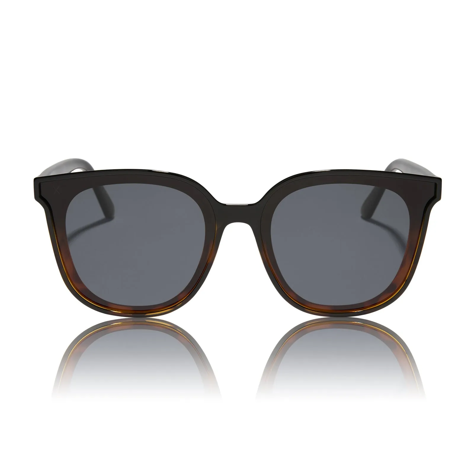 toluca - black tortoise   grey polarized sunglasses
