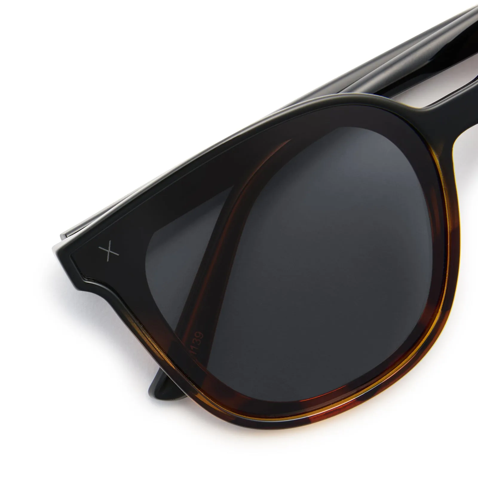 toluca - black tortoise   grey polarized sunglasses