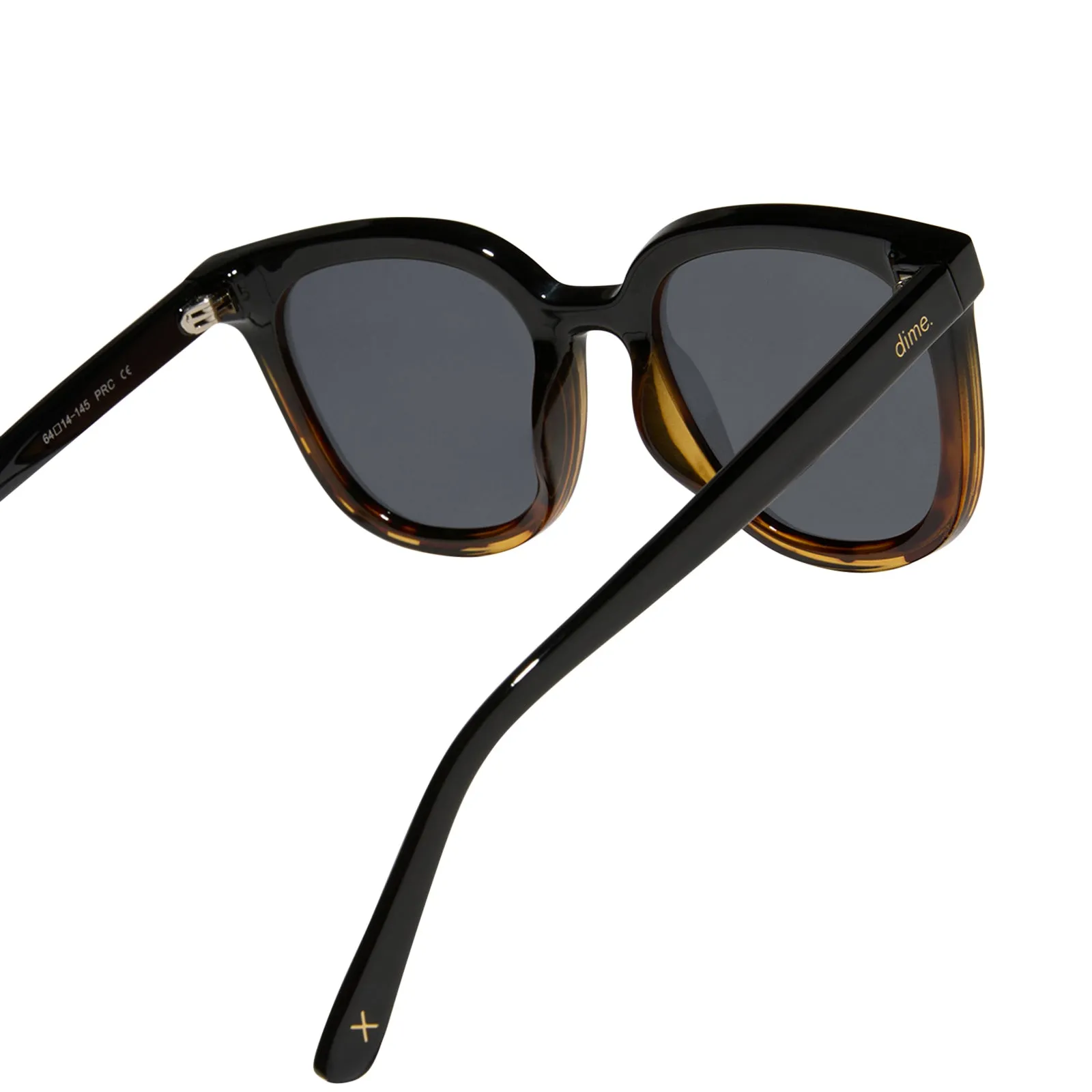 toluca - black tortoise   grey polarized sunglasses