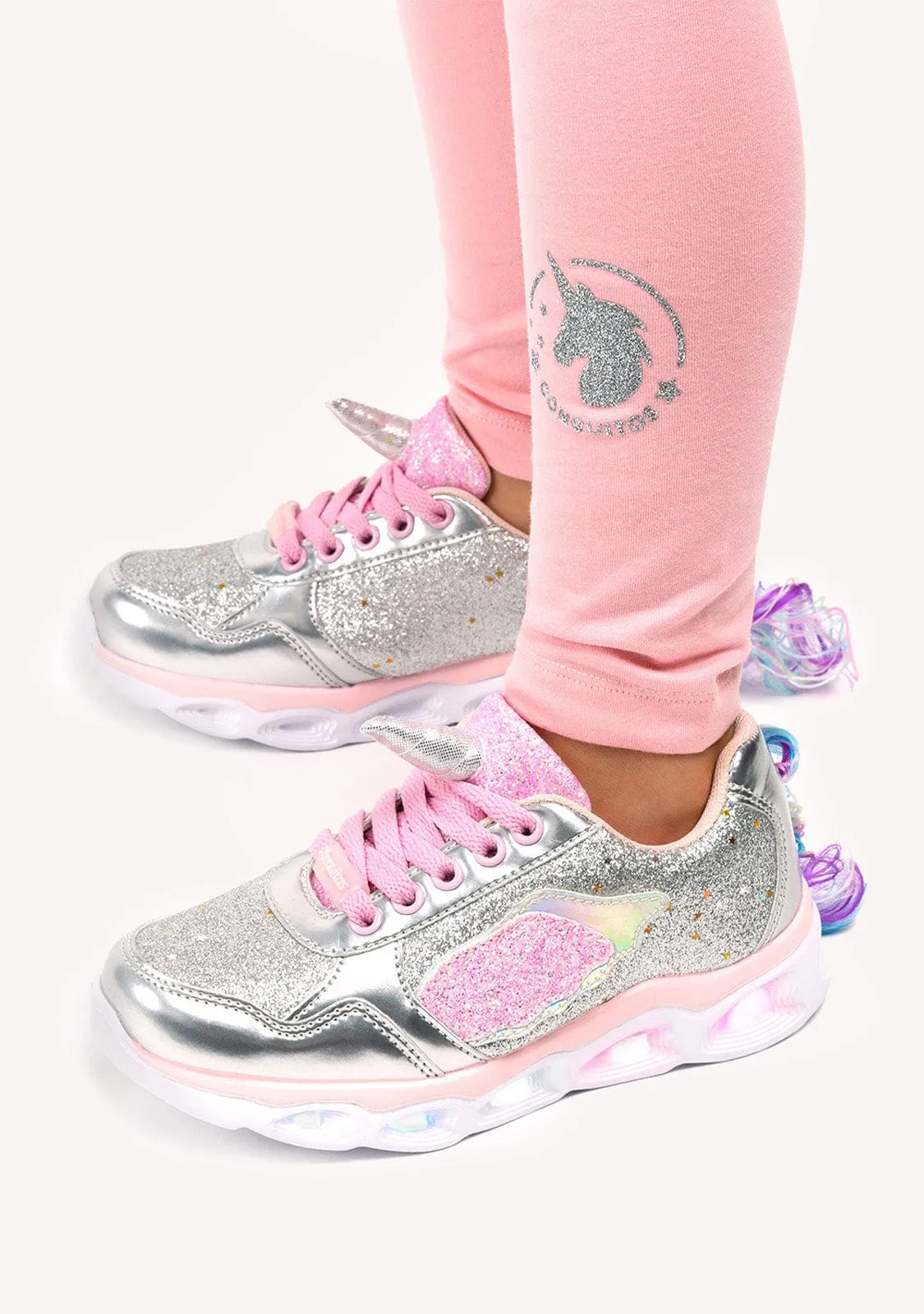 Unicorn Sneakers with Lights