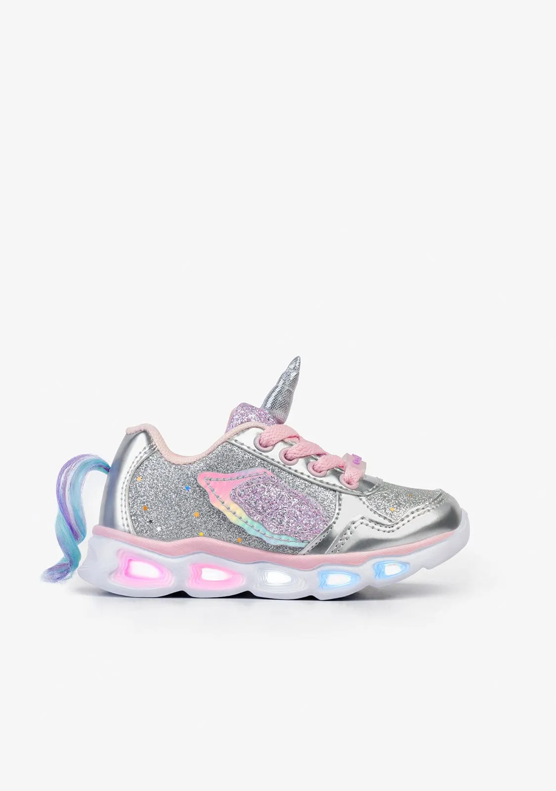 Unicorn Sneakers with Lights