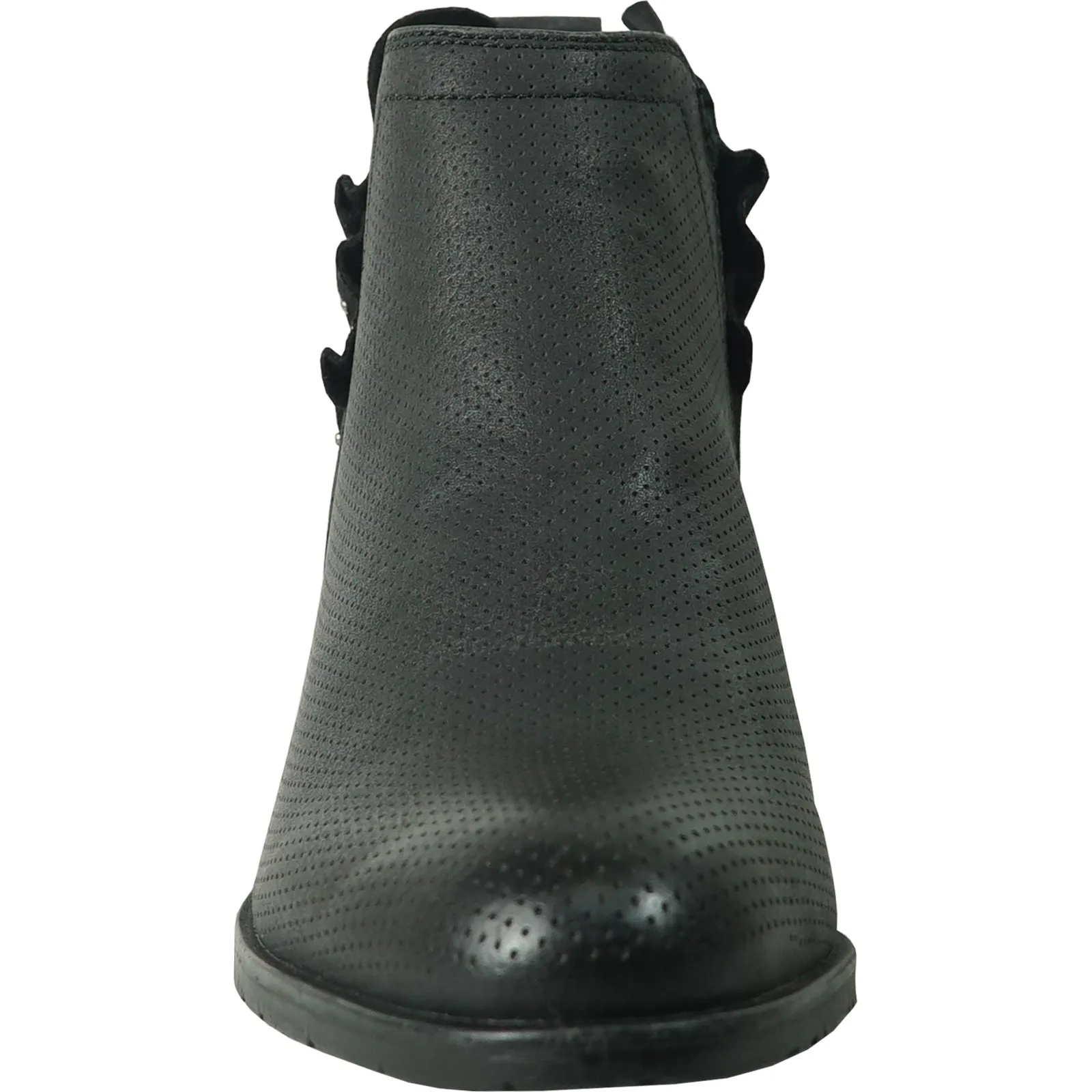 VANGELO Women Boot HF0402 Ankle Dress Boot Black