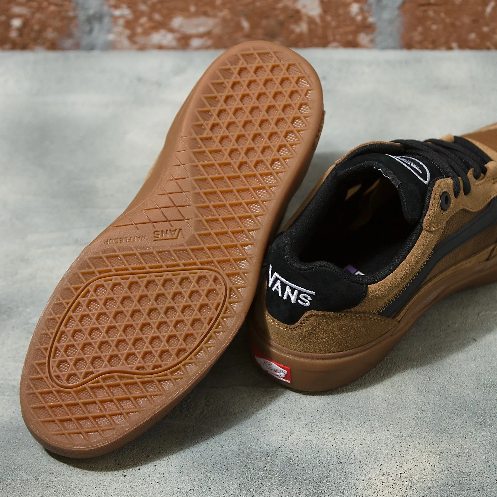 Vans Wayvee Skateboard Shoe - Tobacco Brown