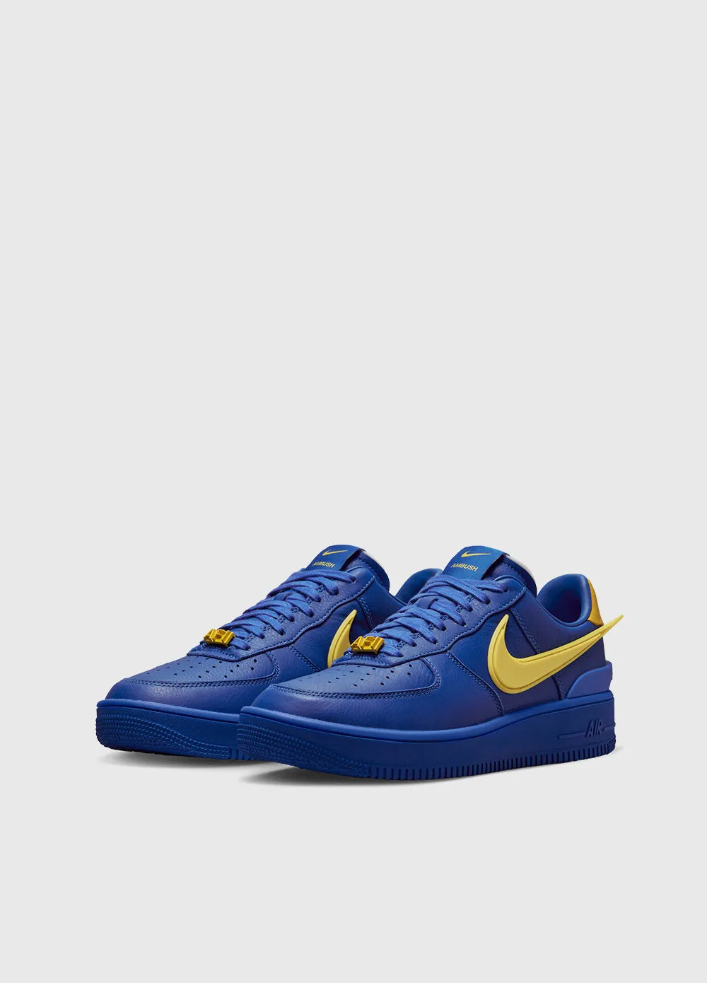 x AMBUSH® Air Force 1 'Game Royal and Vivid Sulphur' Sneakers