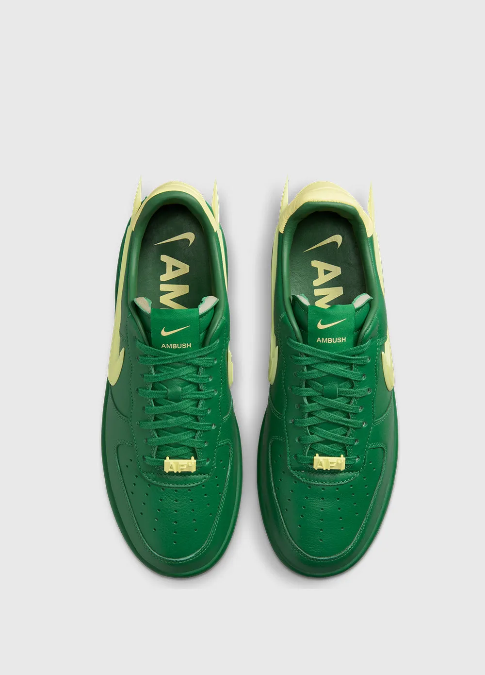 x AMBUSH® Air Force 1 'Pine Green and Citron Tint' Sneakers